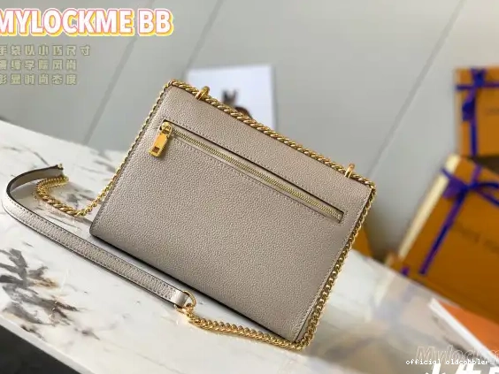Official oldcobbler CHAIN VUITTON MYLOCKME LOUIS BAG 0529